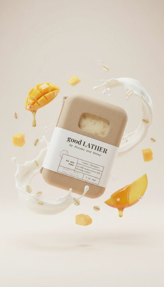 Oatmeal w/ Mango & Honey + Goat’s Milk