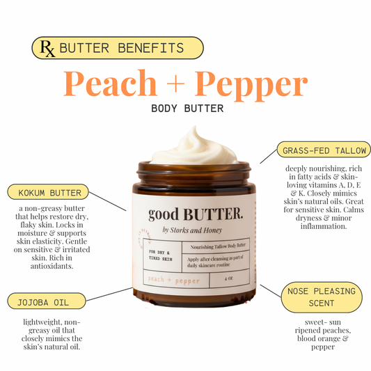 Peach + Pepper
